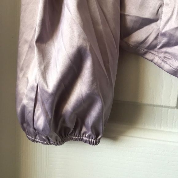 Urban Outfitters Silk Lilac Blouse NWT - Picture 4 of 5